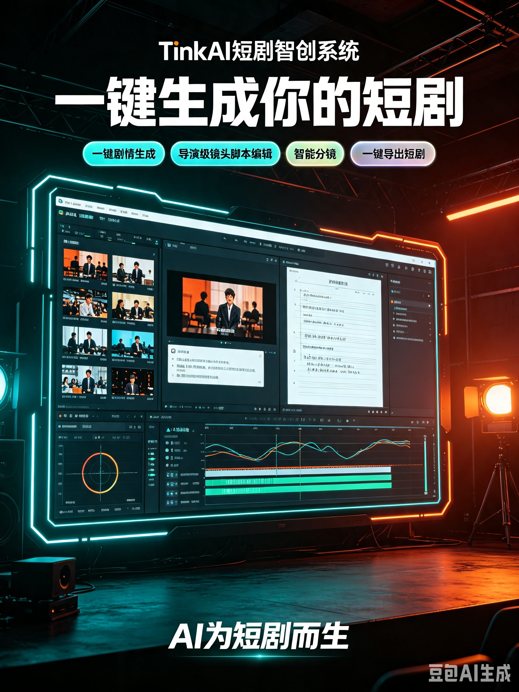 TinkAI短剧智创系统